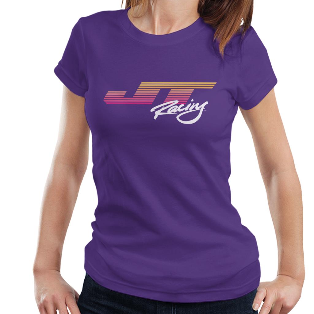JT Racing Sunset Stripes Logo Women's T-Shirt product image 6