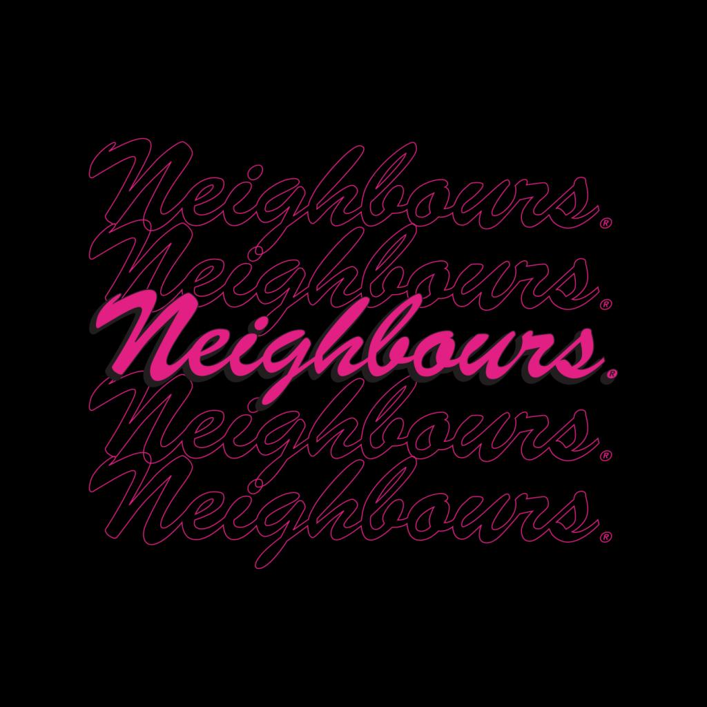 Neighbours Pink Logo Men's Hooded Sweatshirt product image 2
