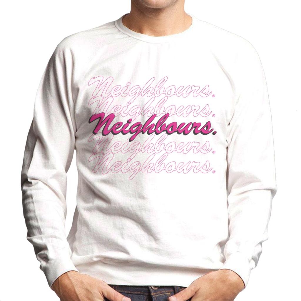 Neighbours Pink Logo Men's Sweatshirt product image 4