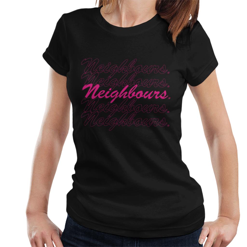 Neighbours Pink Logo Women's T-Shirt product image 1