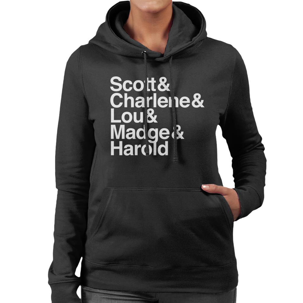 Neighbours Characters Ampersand Women's Hooded Sweatshirt product image 1