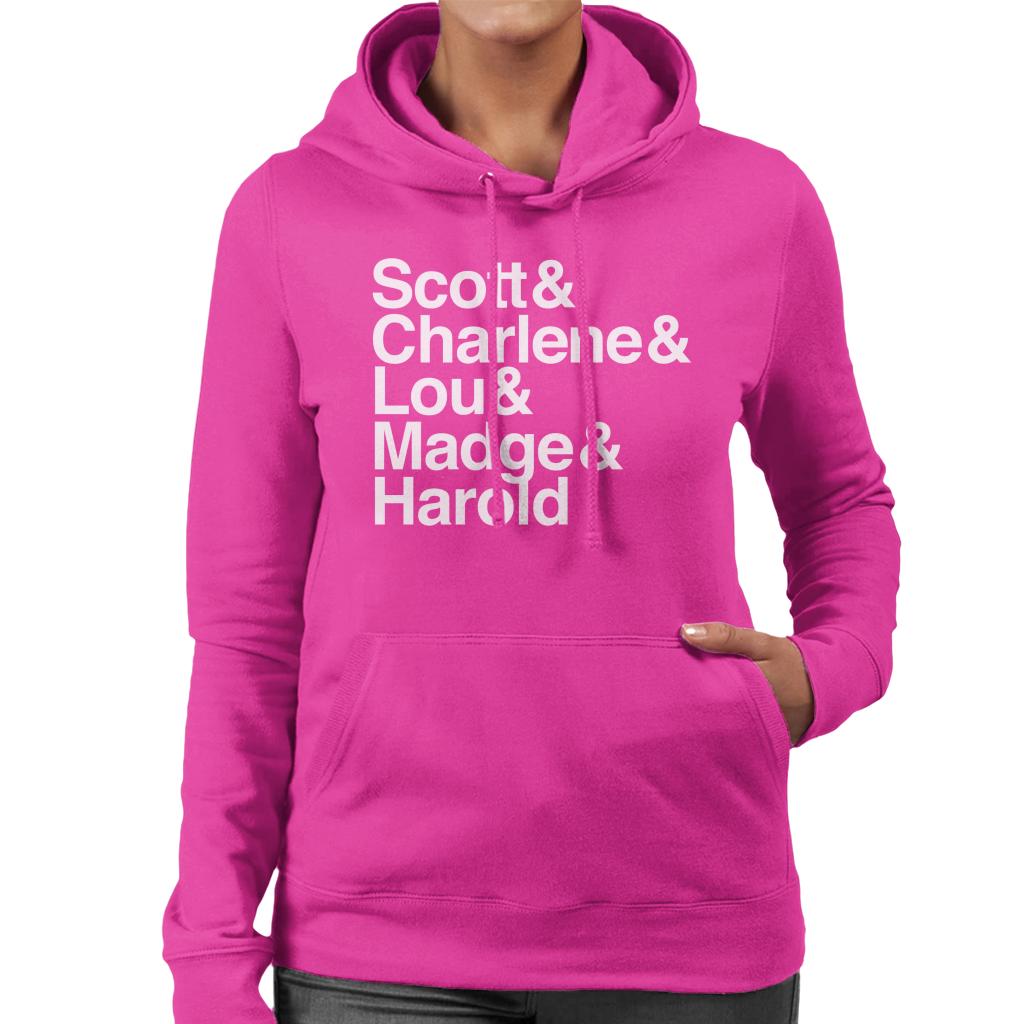 Neighbours Characters Ampersand Women's Hooded Sweatshirt product image 6