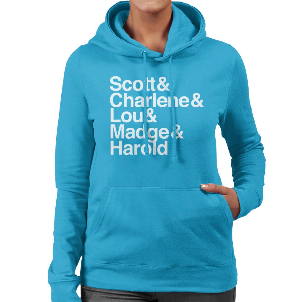 Neighbours Characters Ampersand Women's Hooded Sweatshirt product image 4