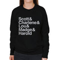 Neighbours Characters Ampersand Women's Sweatshirt product image 1