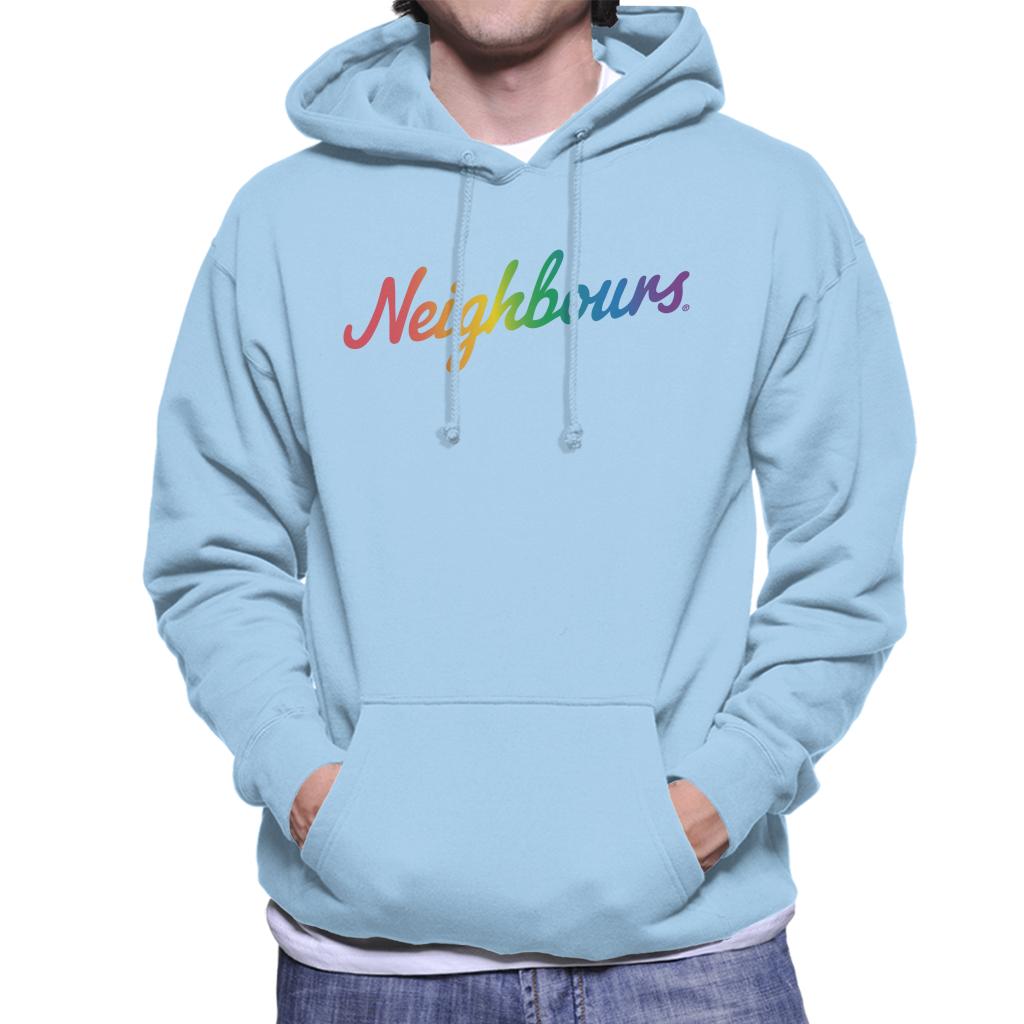 Neighbours Pride Logo Men's Hooded Sweatshirt product image 4