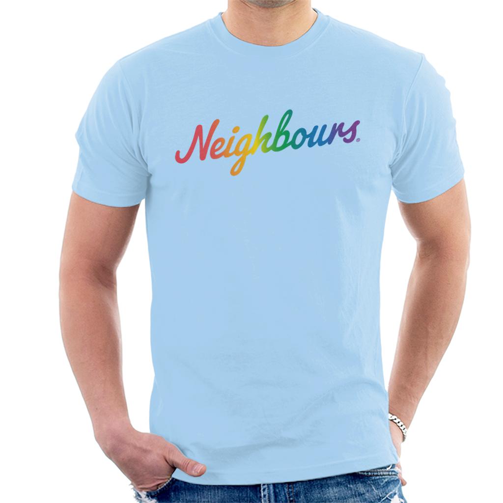 Neighbours Pride Logo Men's T-Shirt product image 4