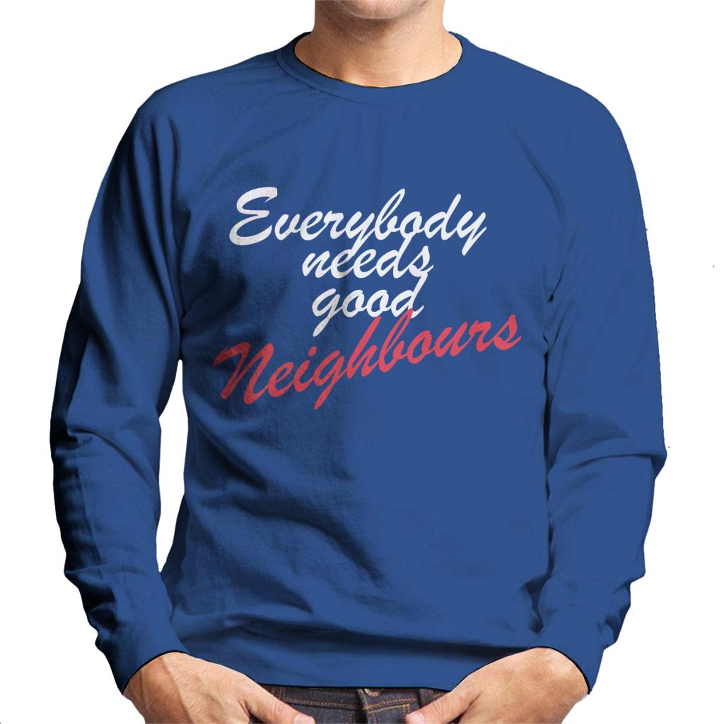 Neighbours Everybody Needs Good Men's Sweatshirt product image 4