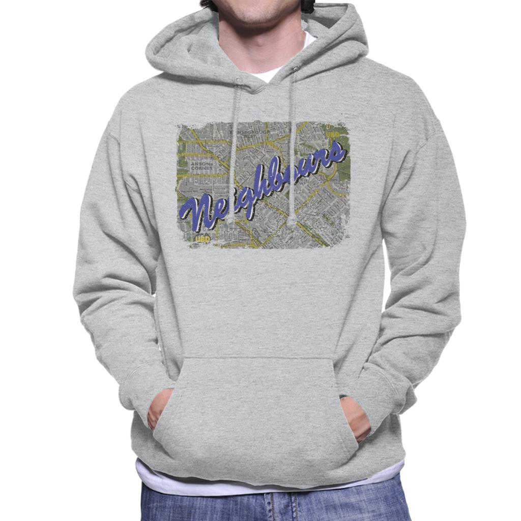 Neighbours 1987 Map Men's Hooded Sweatshirt product image 1