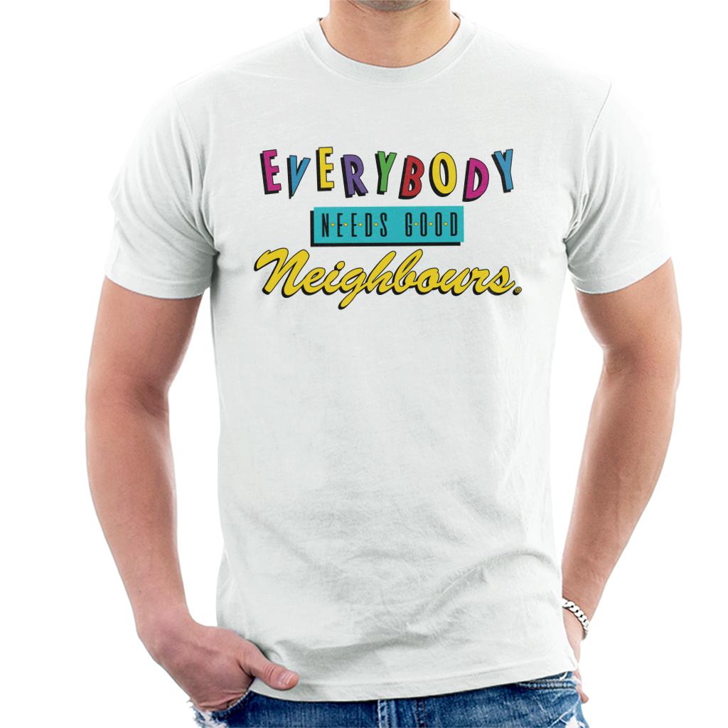 Neighbours Everybody Needs Good Theme Song Men's T-Shirt product image 4