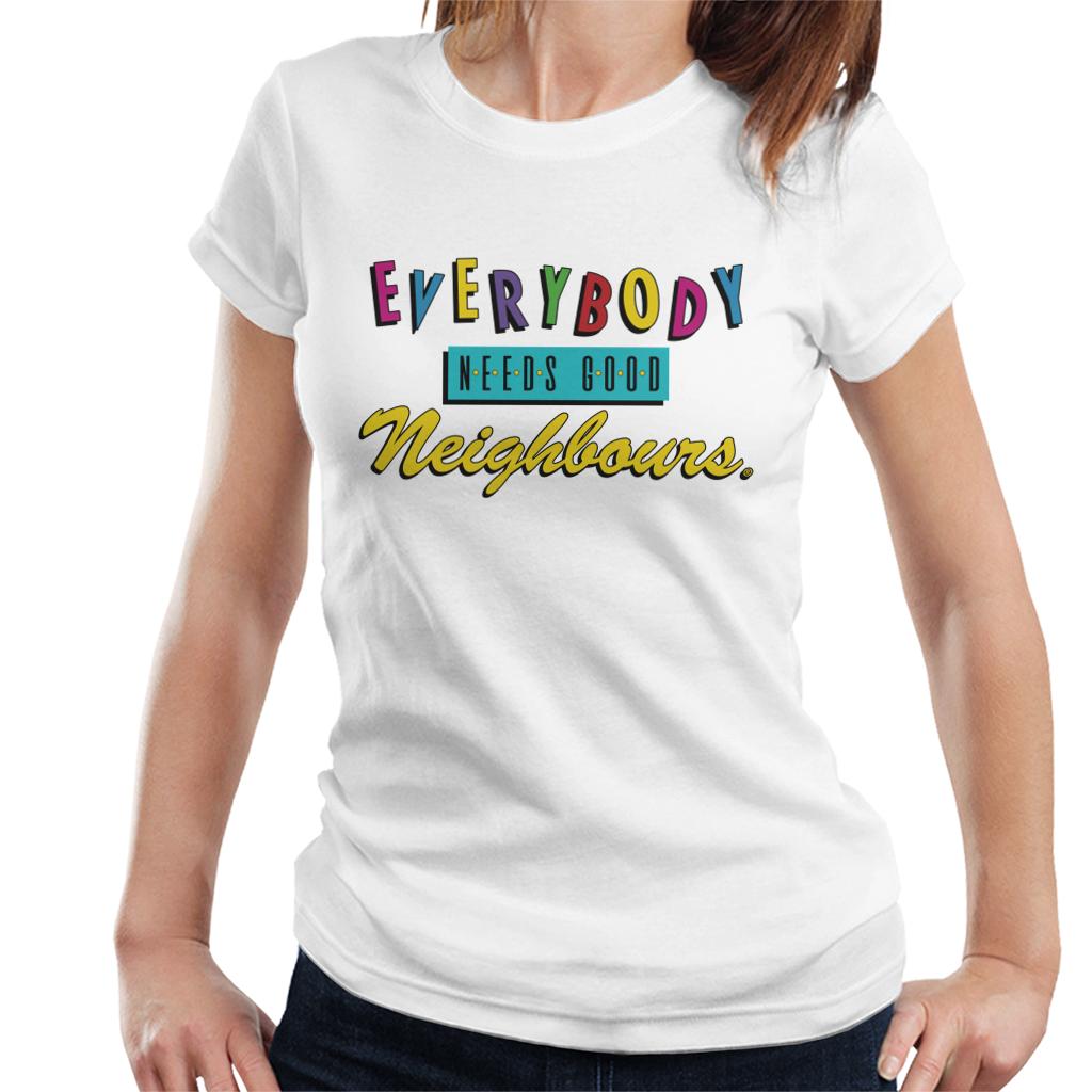 Neighbours Everybody Needs Good Theme Song Women's T-Shirt product image 4