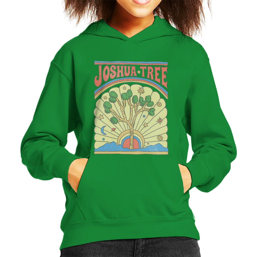 US National Parks Joshua Tree Kid's Hooded Sweatshirt product image 6