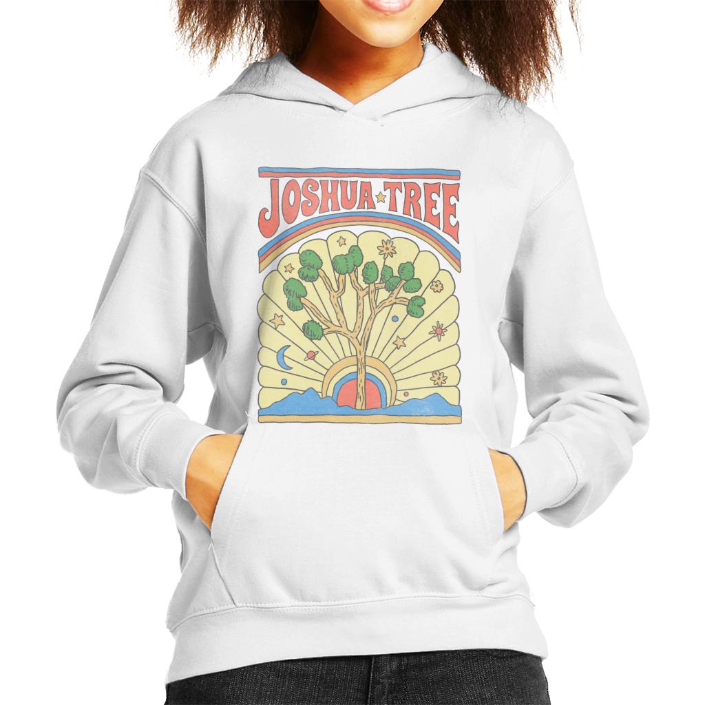 US National Parks Joshua Tree Kid's Hooded Sweatshirt product image 4