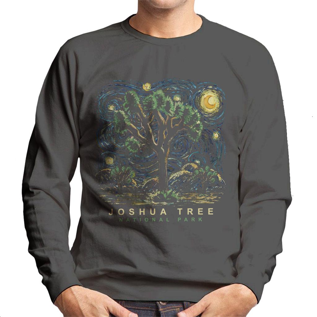 US National Parks Joshua Tree Oil On Canvas Style Men's product image 4
