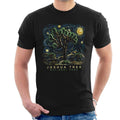 US National Parks Joshua Tree Oil On Canvas Style Men's product image 1