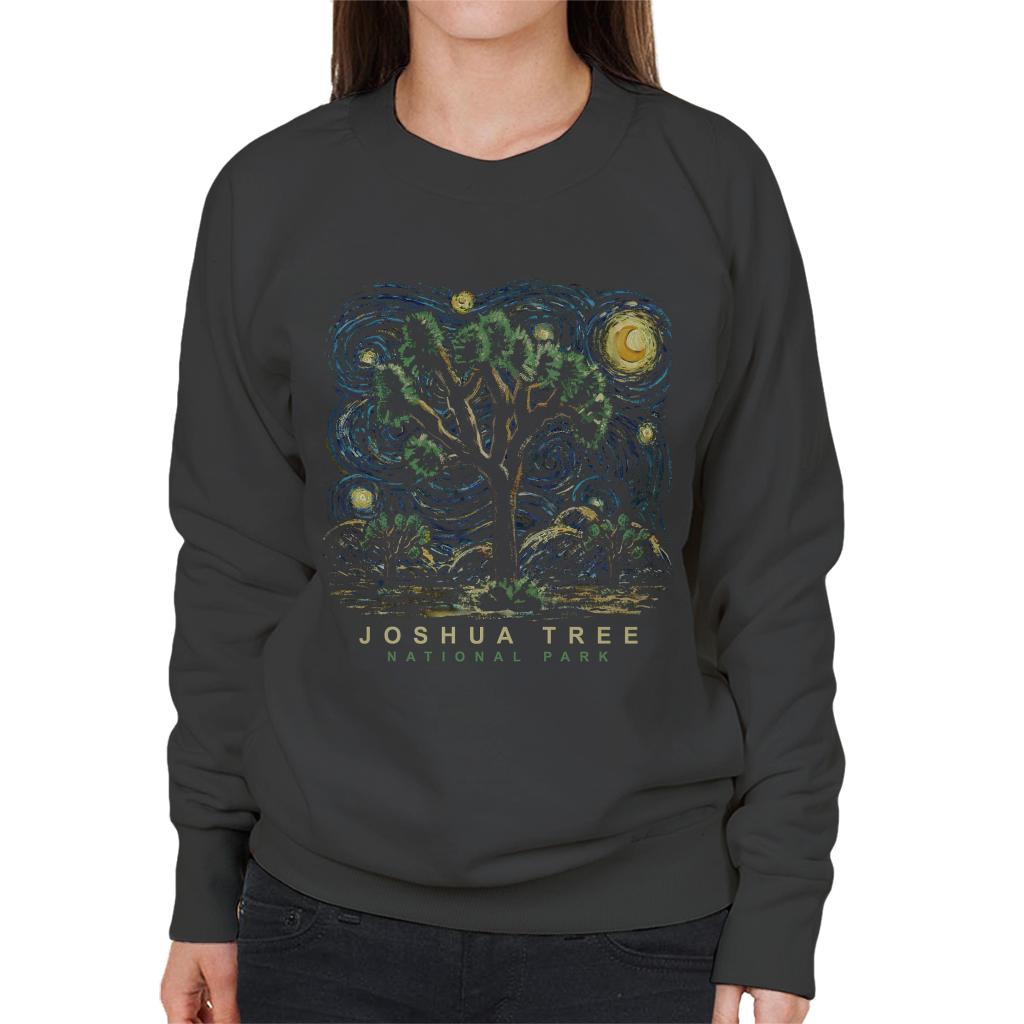 US National Parks Joshua Tree Oil On Canvas Style Women's product image 4