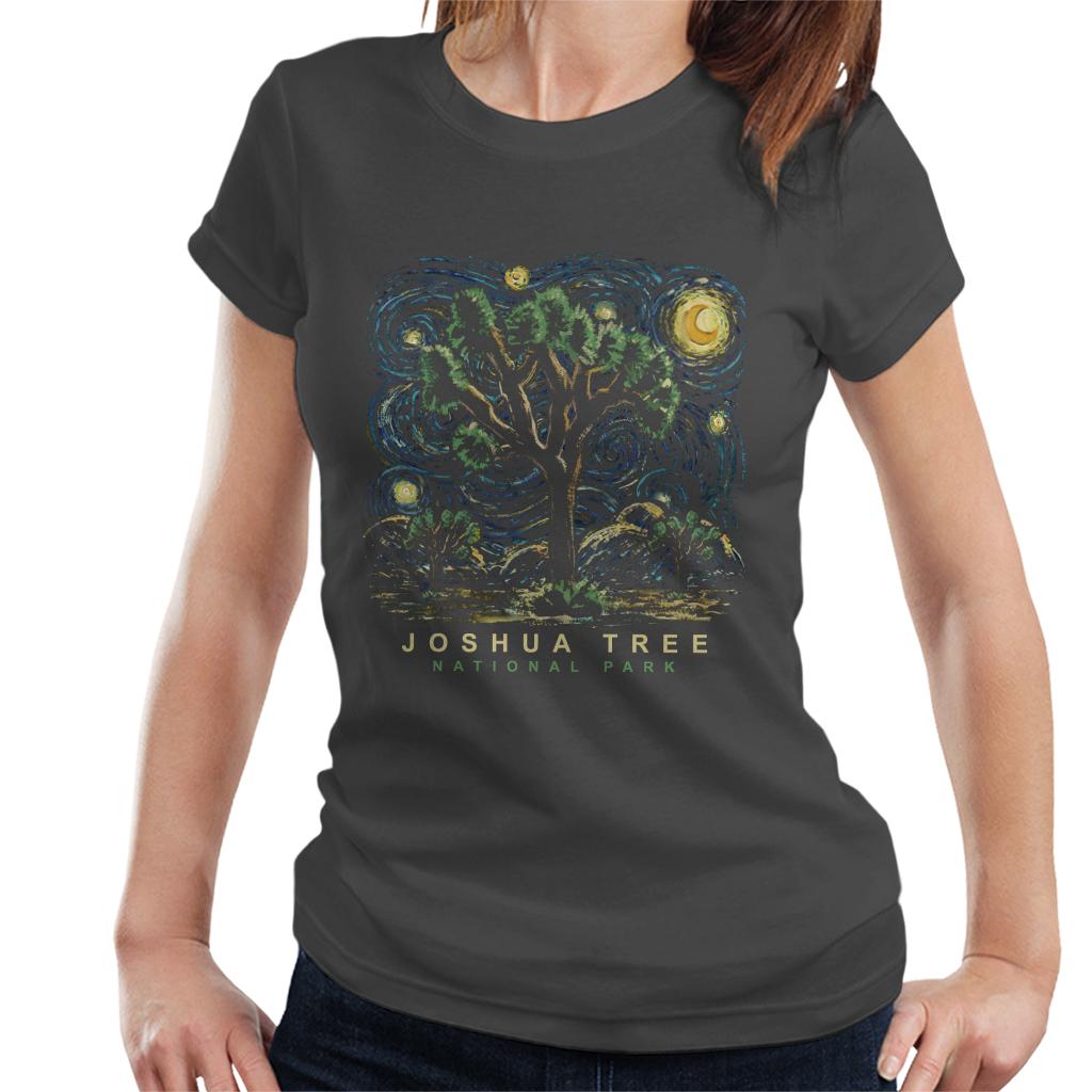 US National Parks Joshua Tree Oil On Canvas Style Women's product image 4