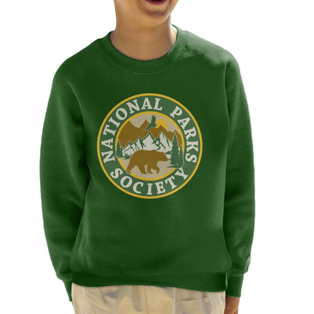 US National Parks Society Bear Roaming Badge Kid's product image 6