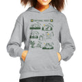US National Parks Montage Kid's Hooded Sweatshirt product image 1