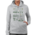US National Parks Montage Women's Hooded Sweatshirt product image 1