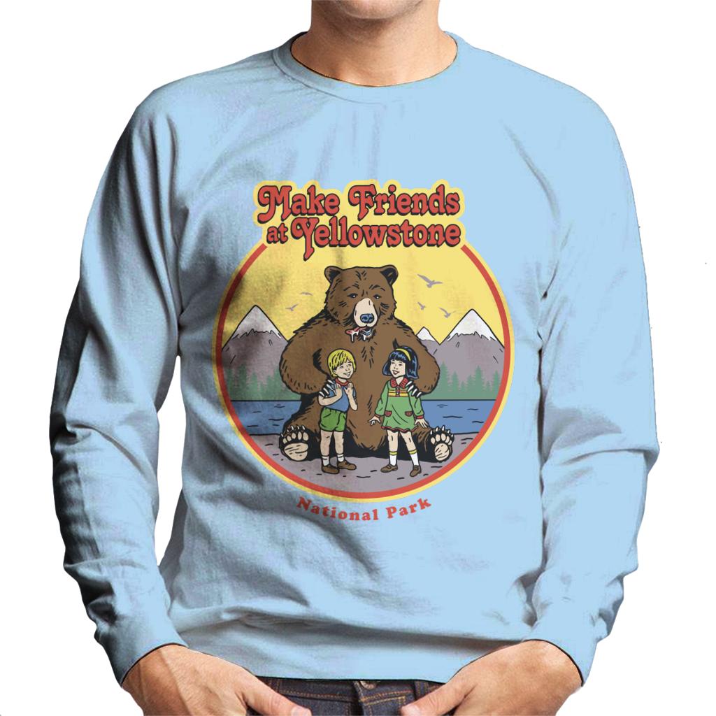 US National Parks Make Friends At Yellowstone Men's product image 4