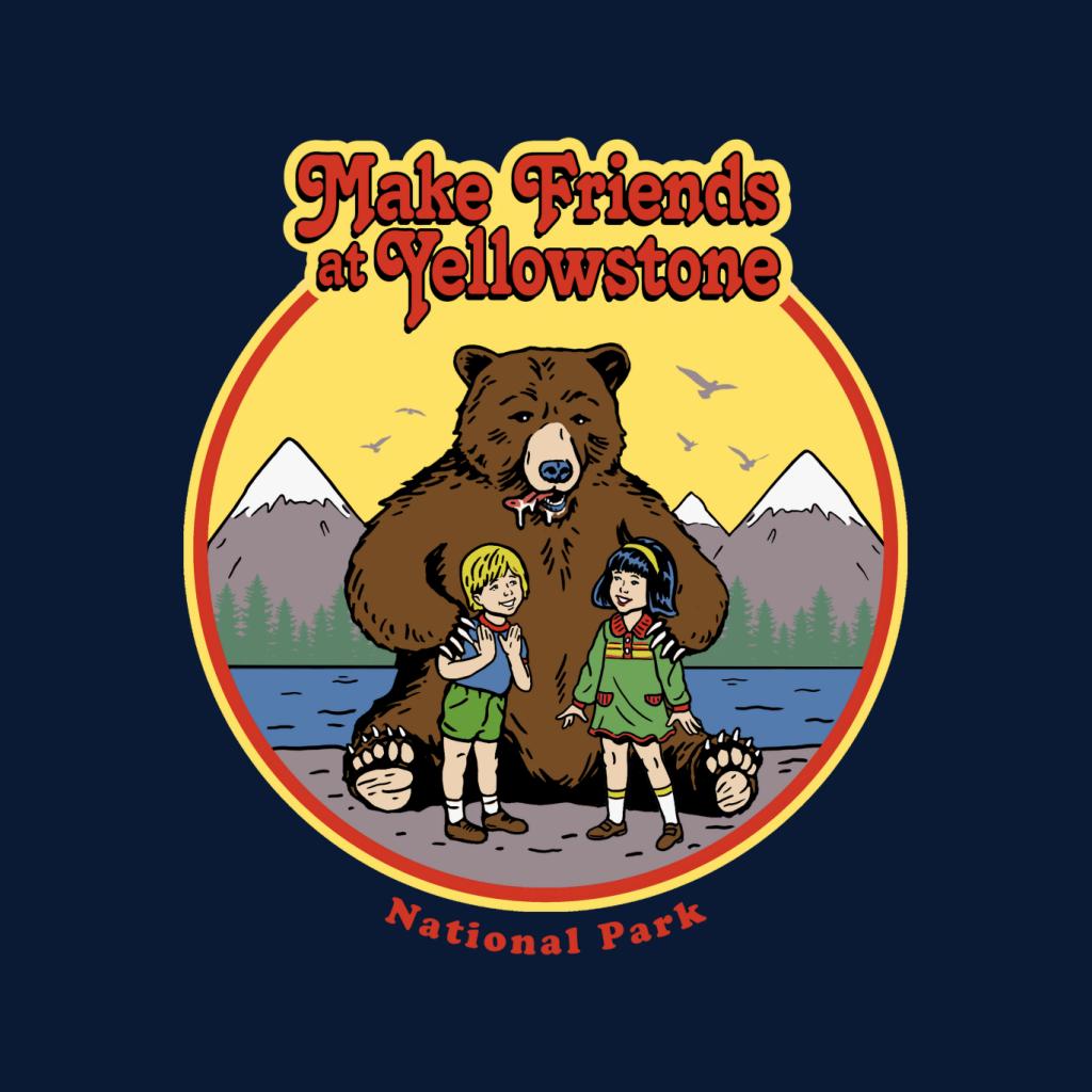 US National Parks Make Friends At Yellowstone Women's product image 2
