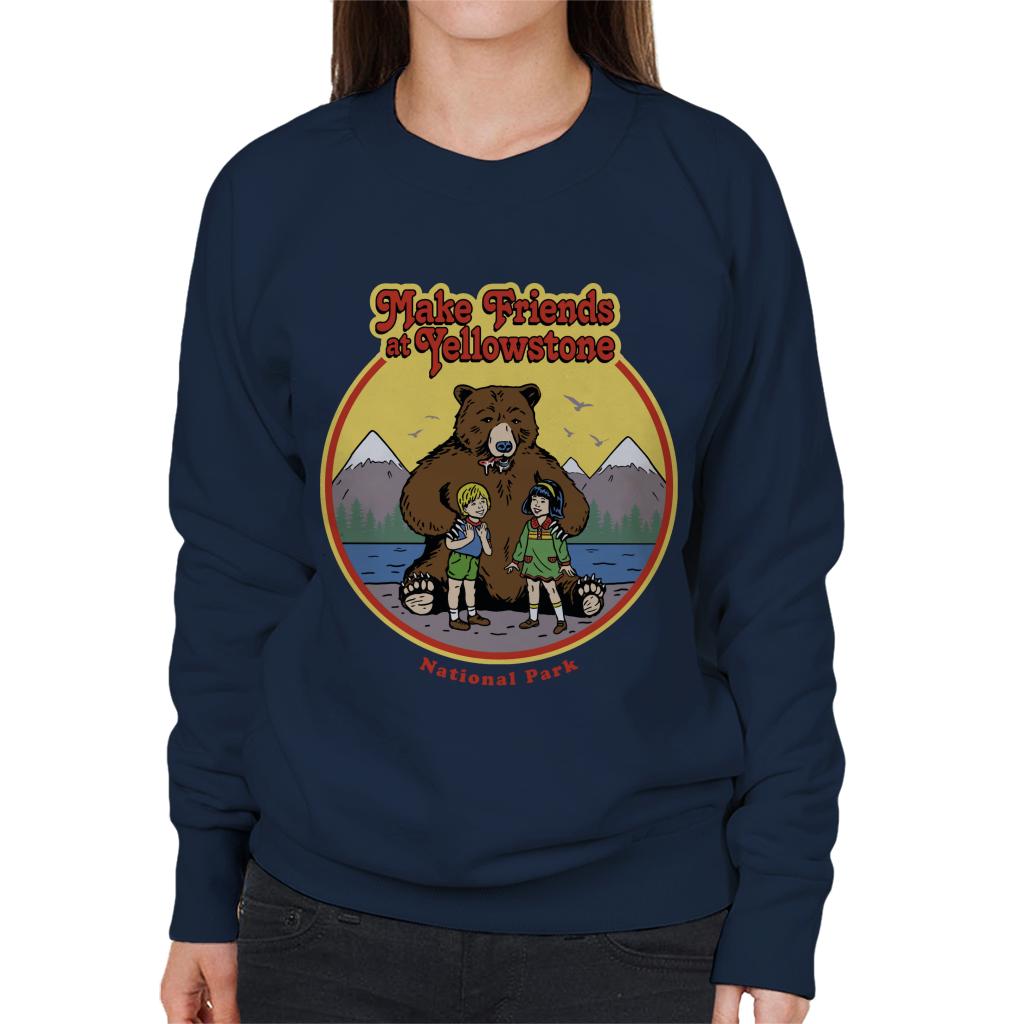 US National Parks Make Friends At Yellowstone Women's product image 1
