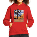 US National Parks Joshua Trees In The Distance Kid's Hooded product image 1