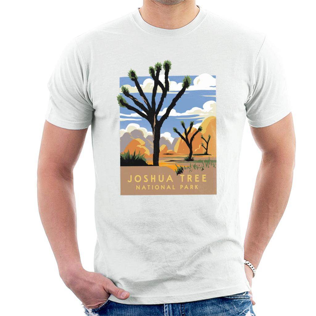 US National Parks Joshua Trees In The Distance Men's T-Shirt product image 1
