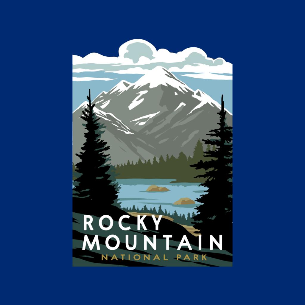 US National Parks Rocky Mountain Park Kid's T-Shirt product image 5