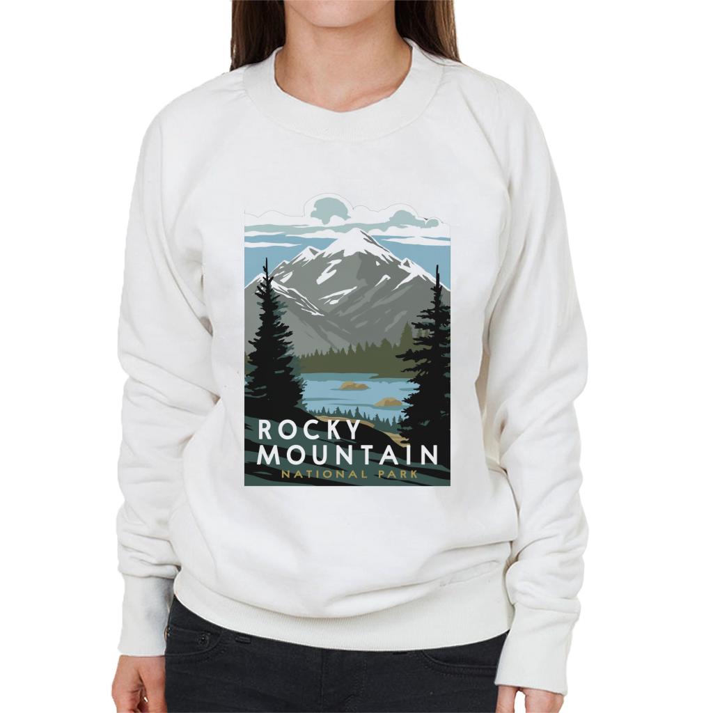 US National Parks Rocky Mountain Park Women's Sweatshirt product image 1