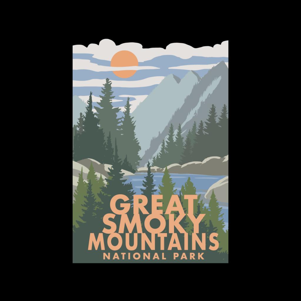 US National Parks Great Smoky Mountains Kid's Sweatshirt product image 2