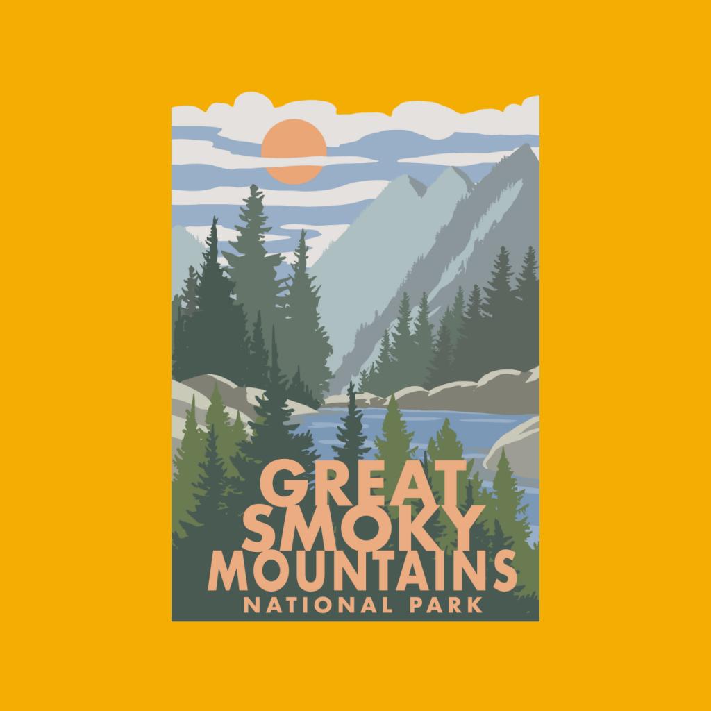 US National Parks Great Smoky Mountains Women's Sweatshirt product image 7