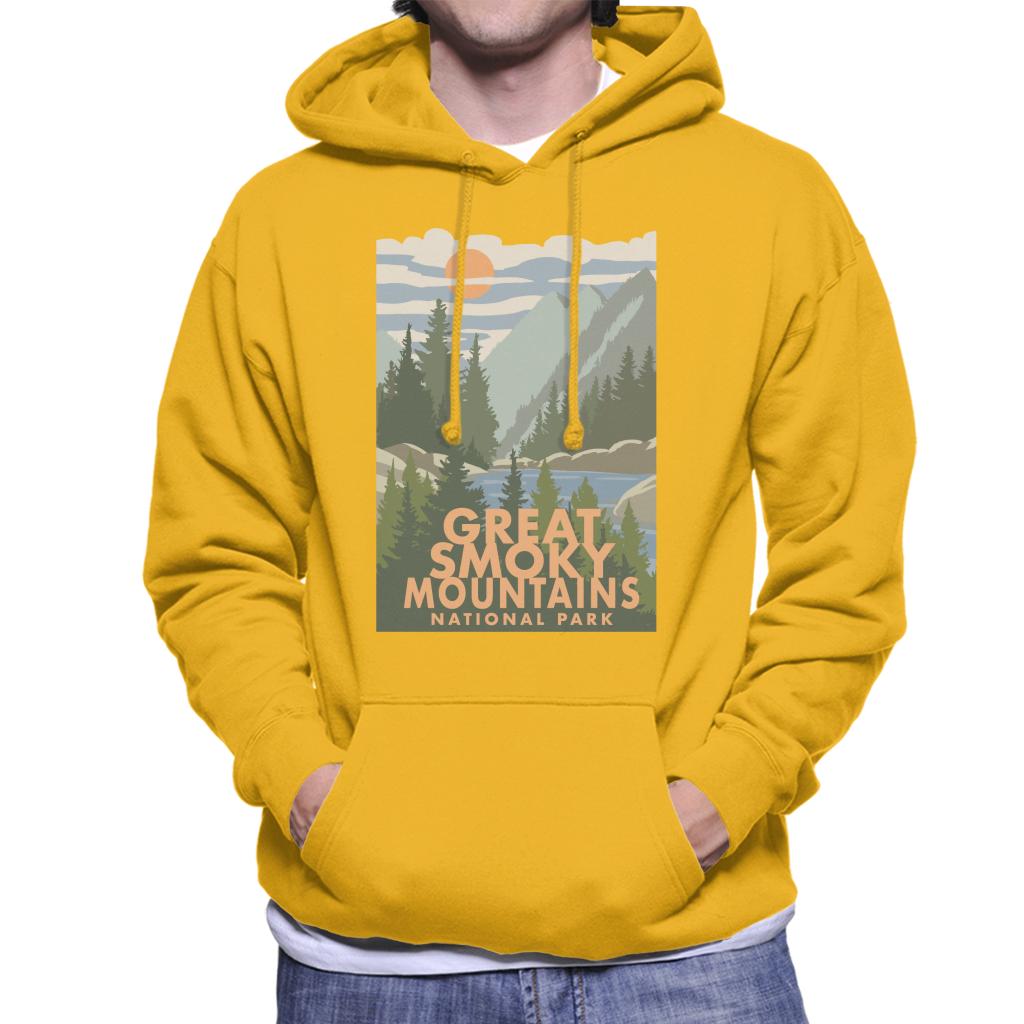 US National Parks Great Smoky Mountains Men's Hooded product image 6