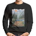 US National Parks Great Smoky Mountains Men's Sweatshirt product image 1