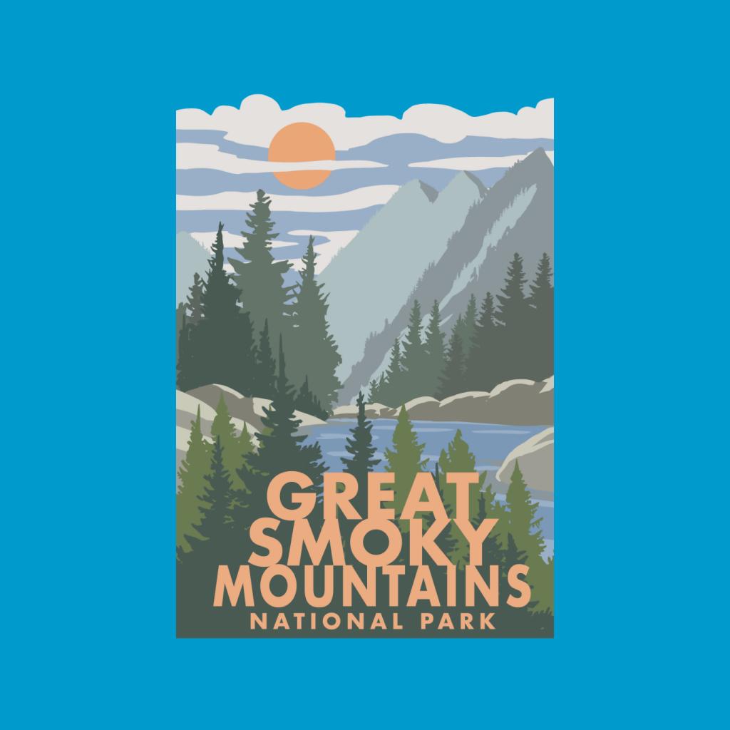 US National Parks Great Smoky Mountains Kid's Hooded product image 5