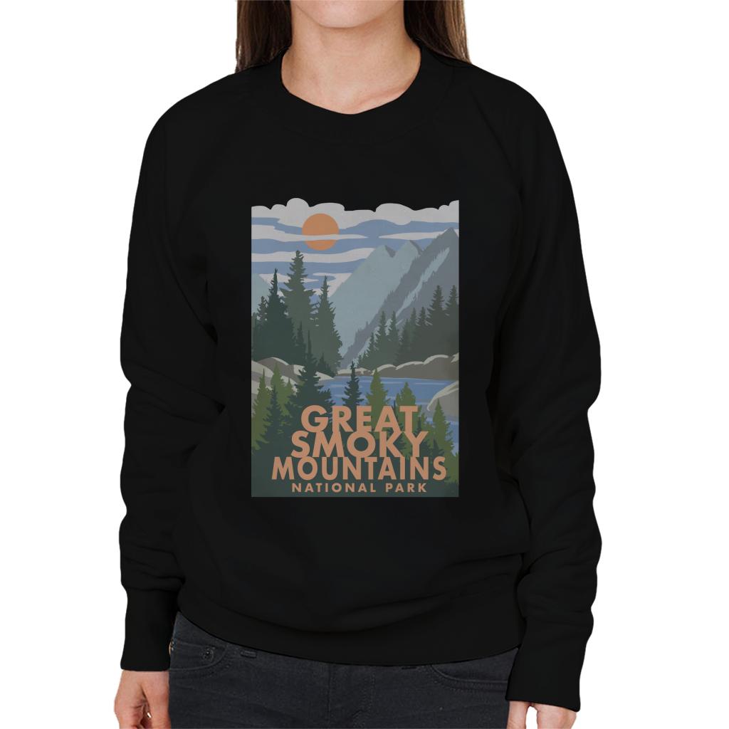 US National Parks Great Smoky Mountains Women's Sweatshirt product image 1