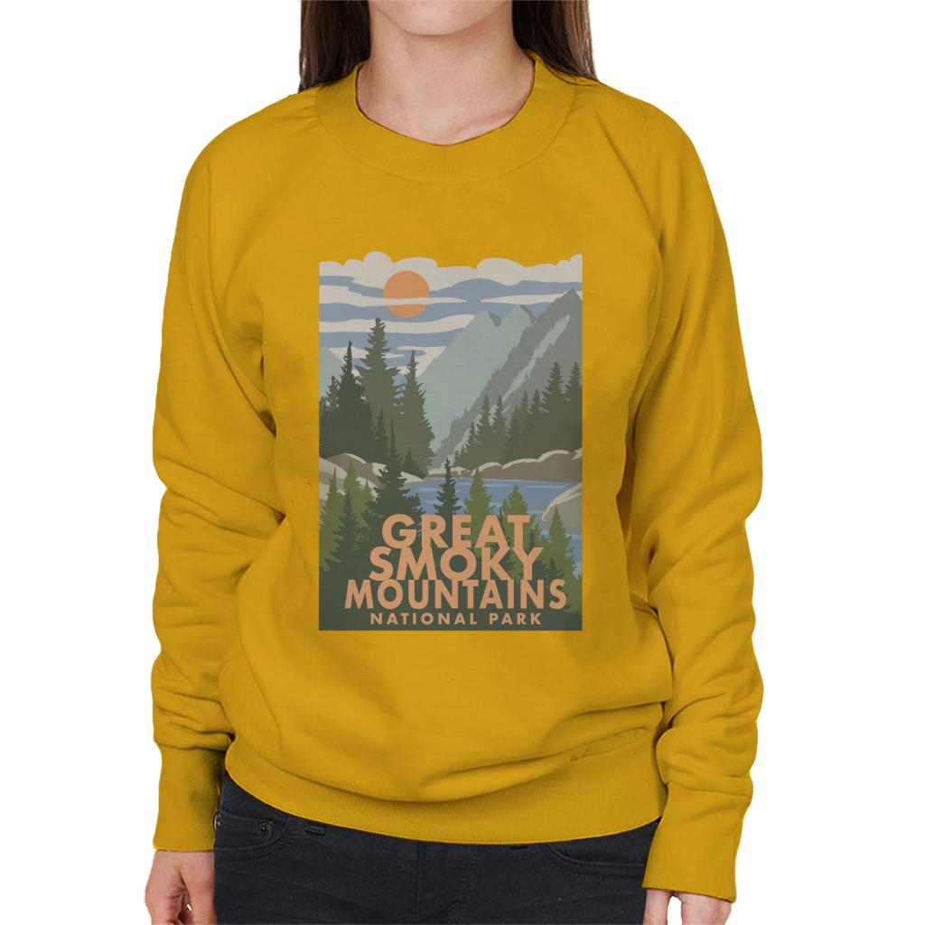 US National Parks Great Smoky Mountains Women's Sweatshirt product image 6