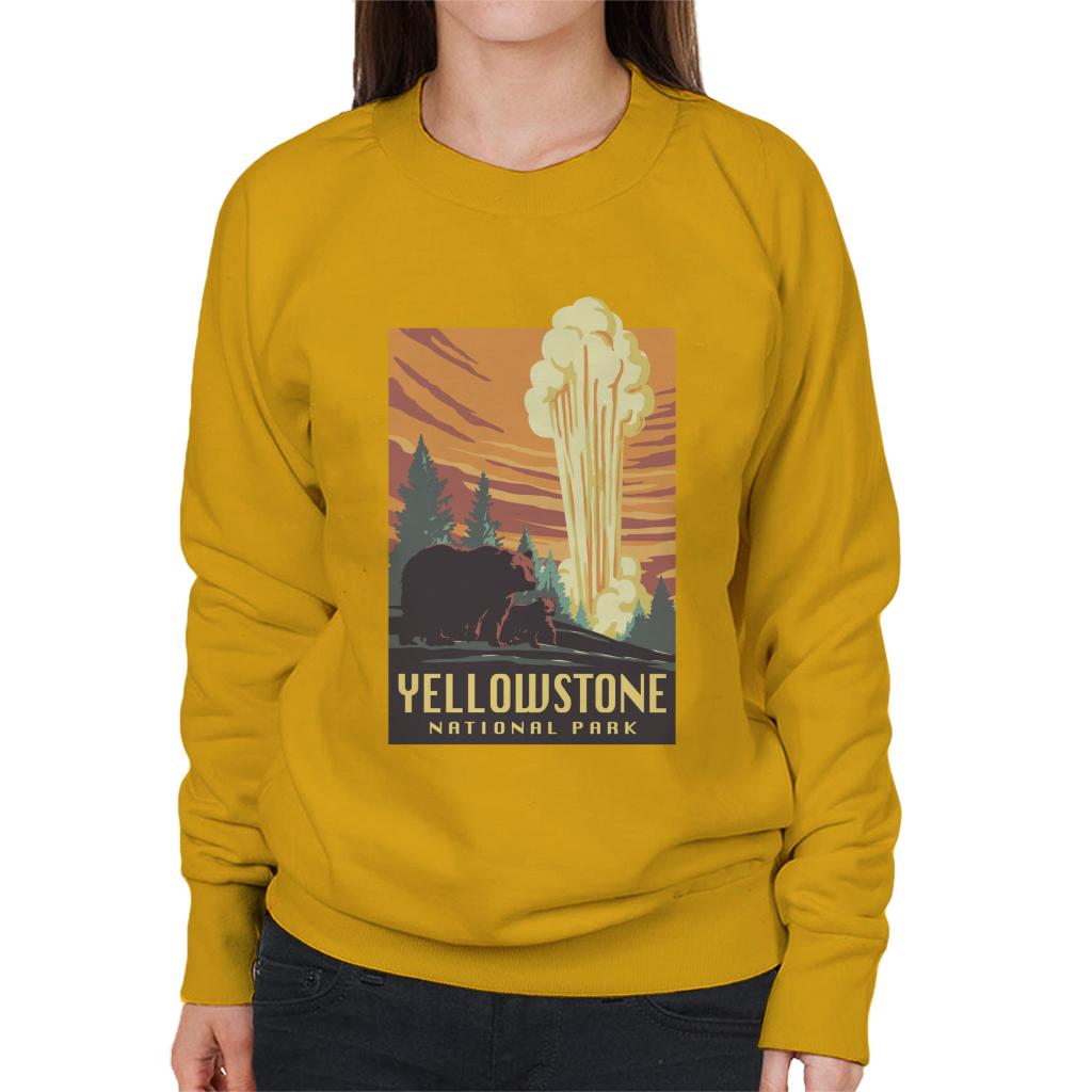 US National Parks Yellowstone Women's Sweatshirt product image 6