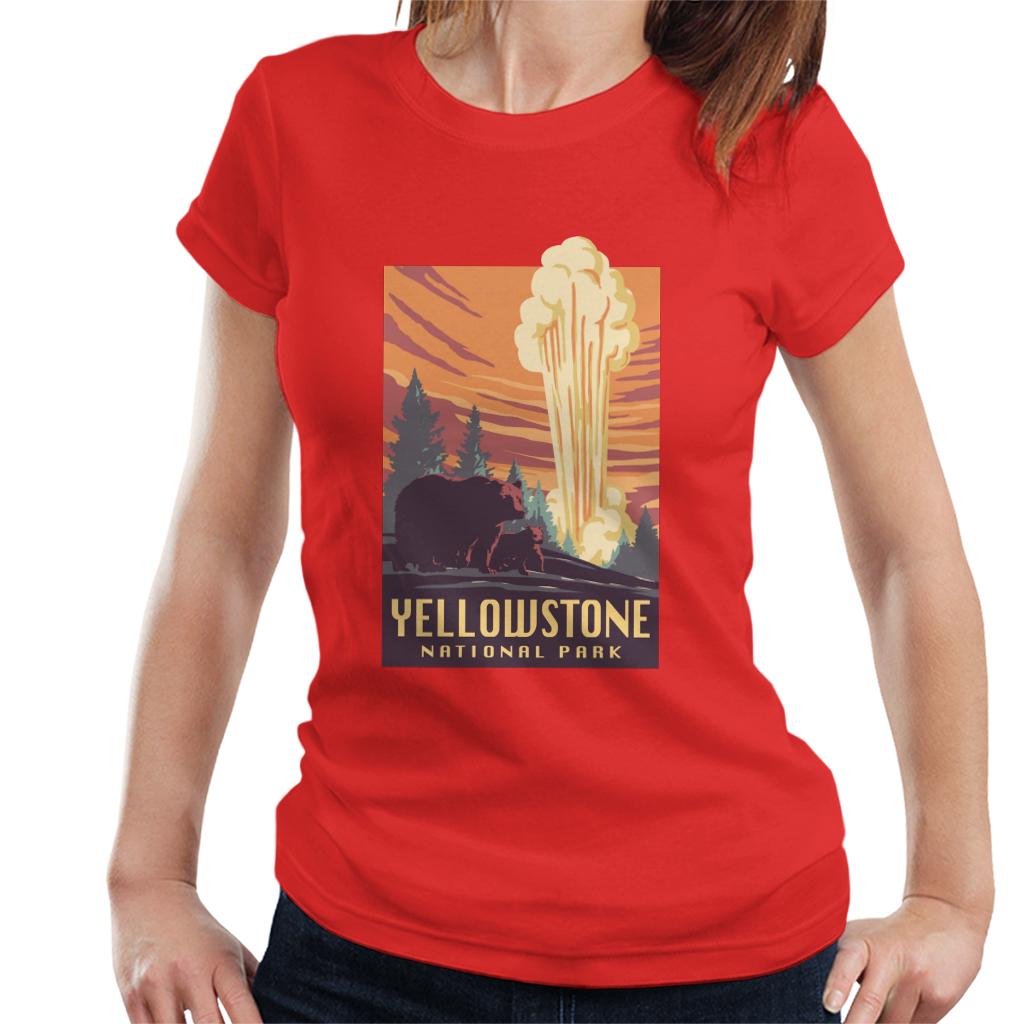 US National Parks Yellowstone Women's T-Shirt product image 4