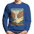 US National Parks Yosemite Waterfall Men's Sweatshirt product image 1