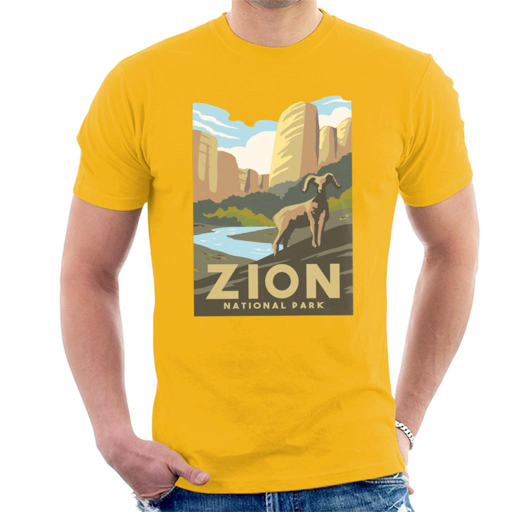 US National Parks Zion Men's T-Shirt product image 6