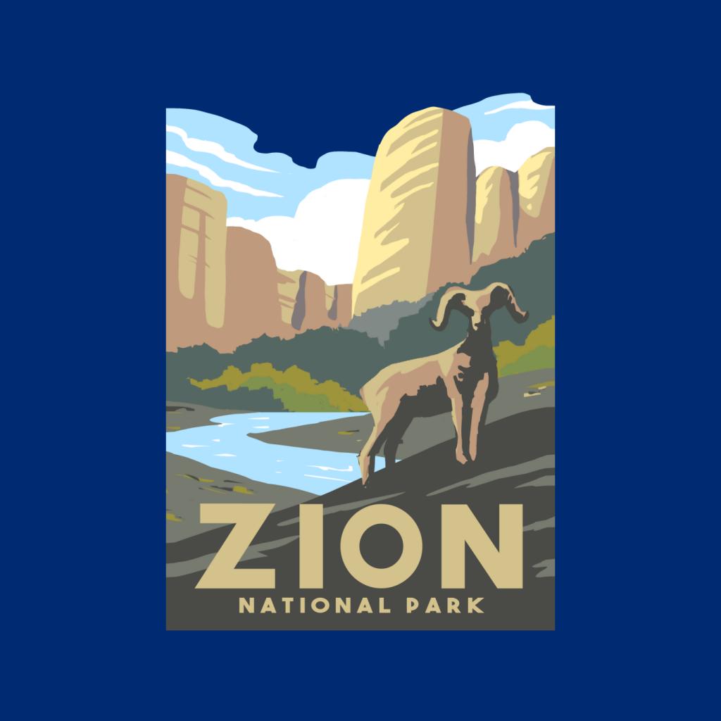 US National Parks Zion Women's T-Shirt product image 5
