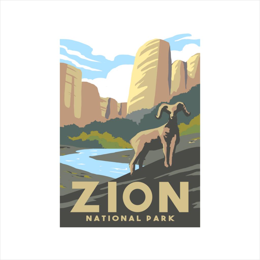 US National Parks Zion Women's Sweatshirt product image 2