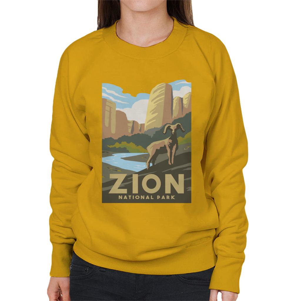 US National Parks Zion Women's Sweatshirt product image 6