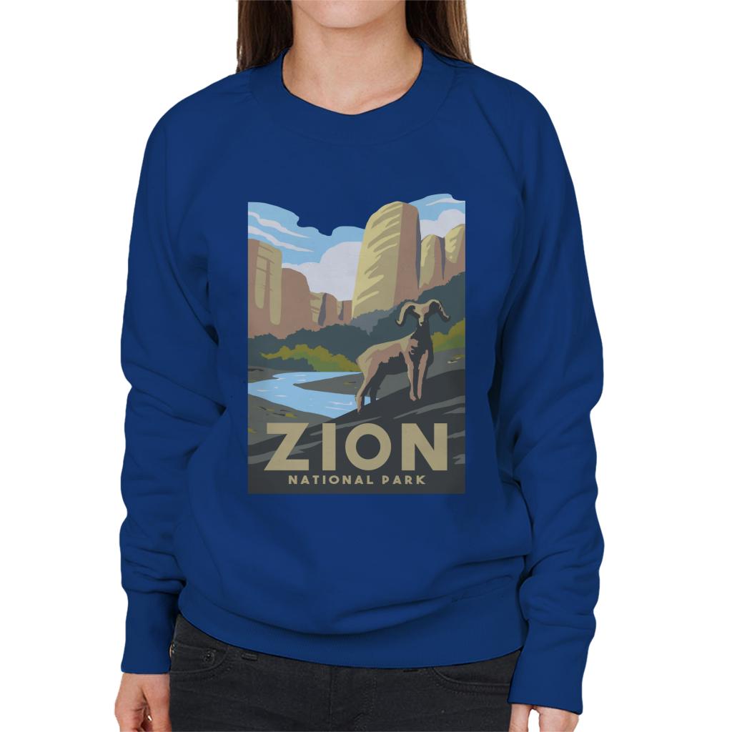 US National Parks Zion Women's Sweatshirt product image 4