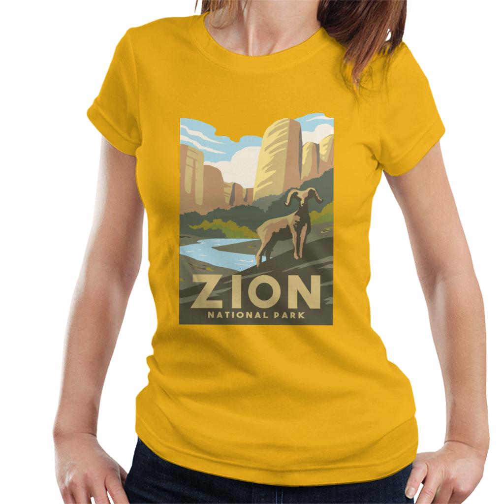US National Parks Zion Women's T-Shirt product image 6