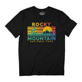 US National Parks Rocky Mountain Sunset Men's T-Shirt product image 1