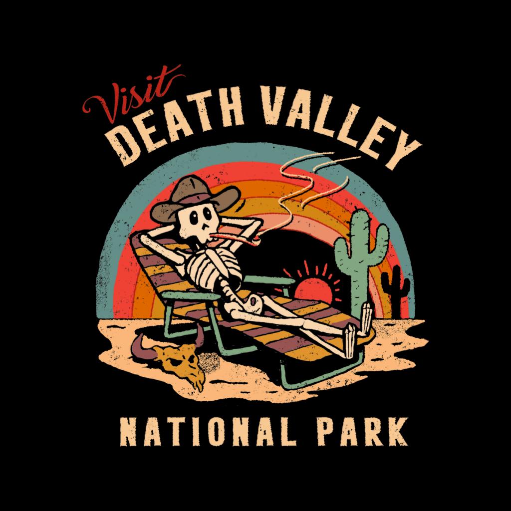 US National Parks Visit Death Valley Men's T-Shirt product image 2