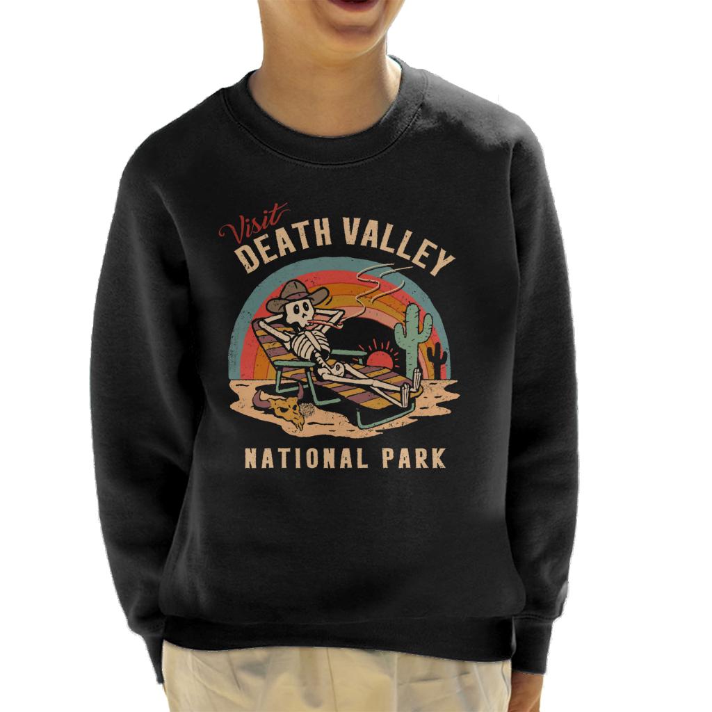 US National Parks Visit Death Valley Kid's Sweatshirt product image 1