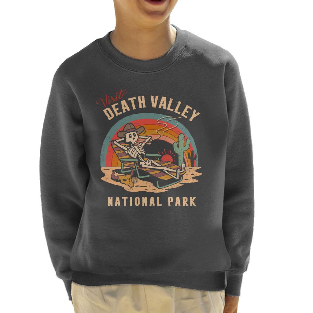 US National Parks Visit Death Valley Kid's Sweatshirt product image 4